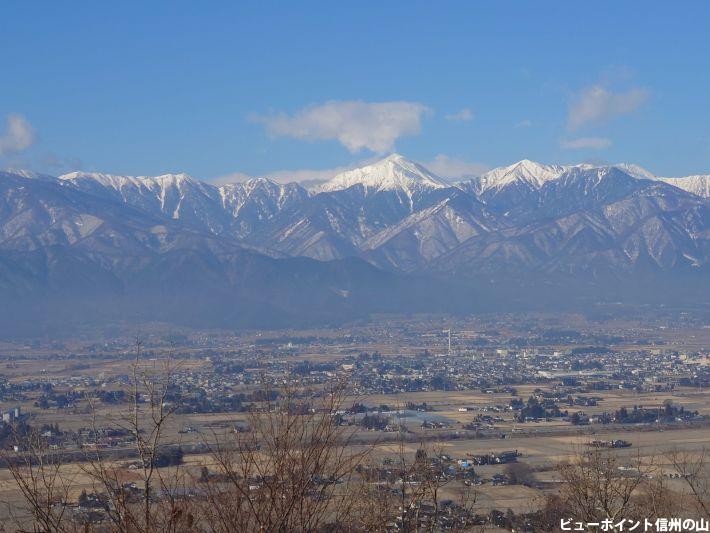 蝶ヶ岳から大天井岳