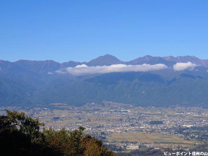龍雲と常念岳